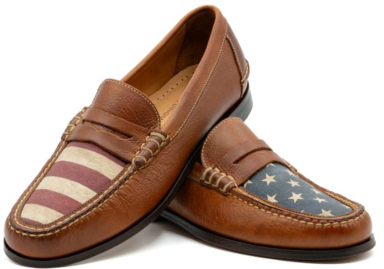 American flag pennyloafers, photo 1